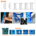 Pallet racking system heavy duty double deep rack